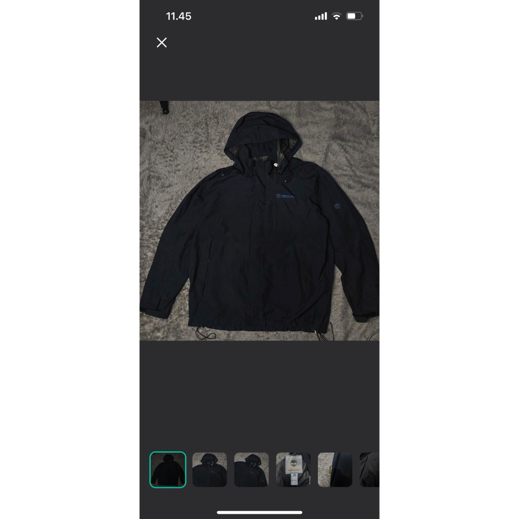 Jaket Gortex timberland original