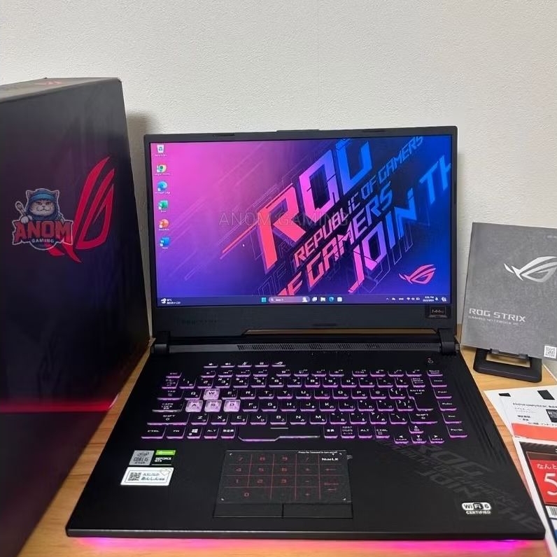 ASUS ROG STRIX G512LI Core i7-10750H GTX 1650Ti Ram 16Gb SSD 1Tb Fullset