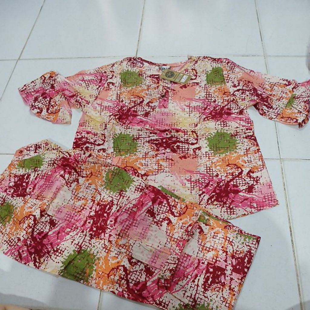 Setelan Alvin Sabata Tgn Terompet CP ABG