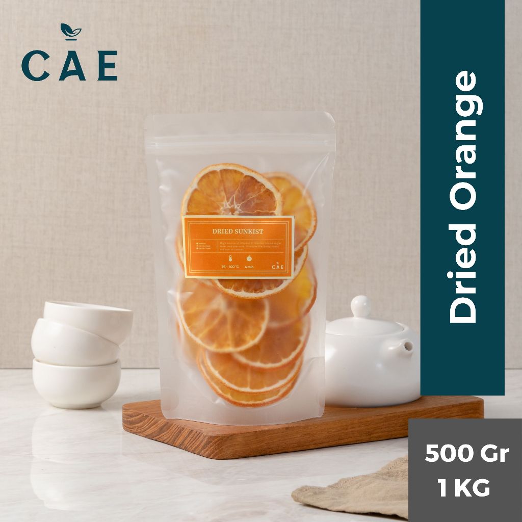 

Dried Orange Slices / Jeruk Kering Iris Alami Natural Premium 500 Gram - 1 KG