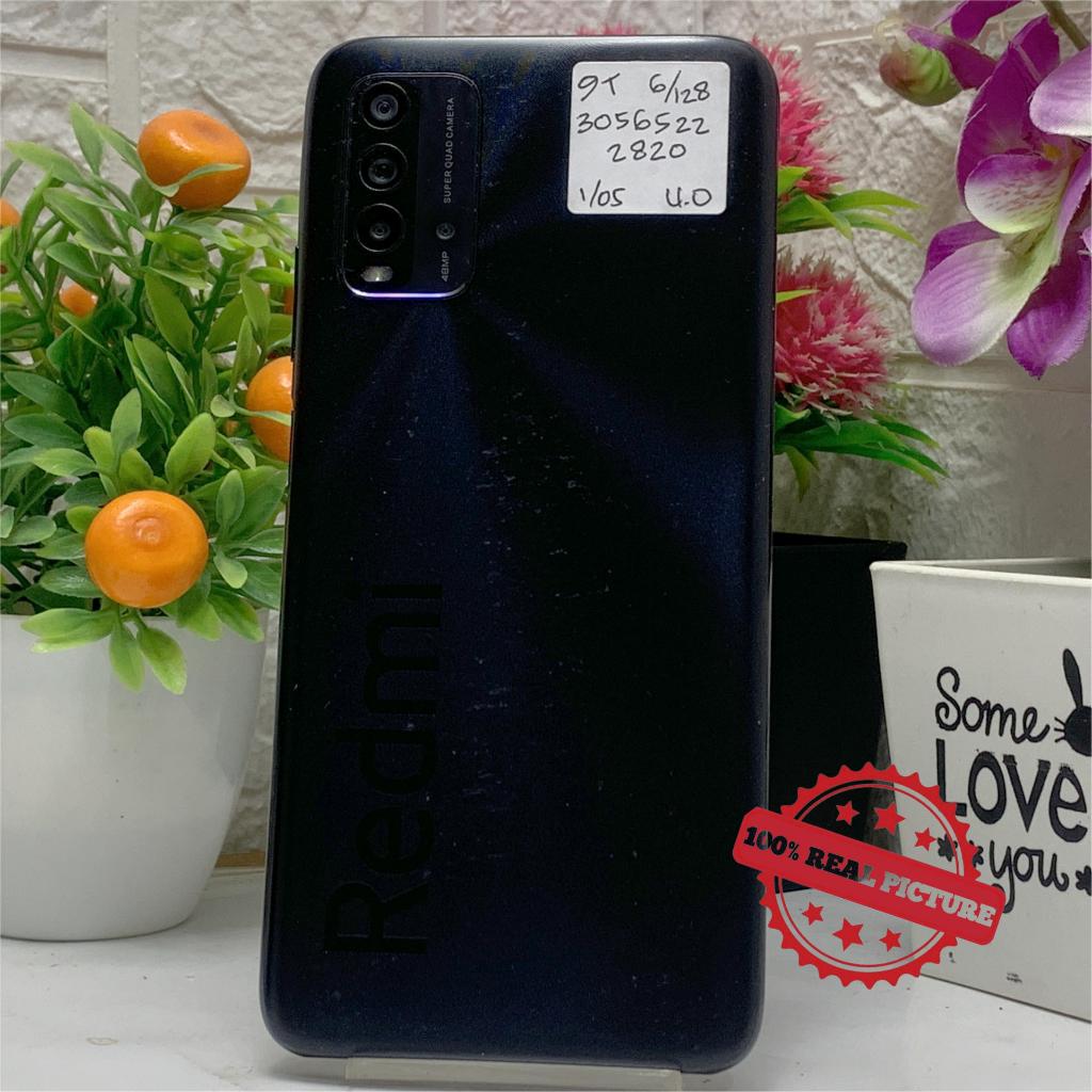 Xiaomi Redmi 9T 6/128GB Hitam Bekas Second Original