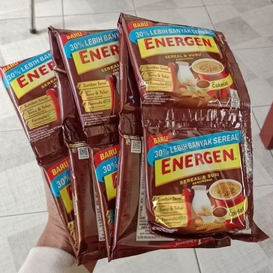 

Energen Sachet Kacang hijau, Coklat, Vanila