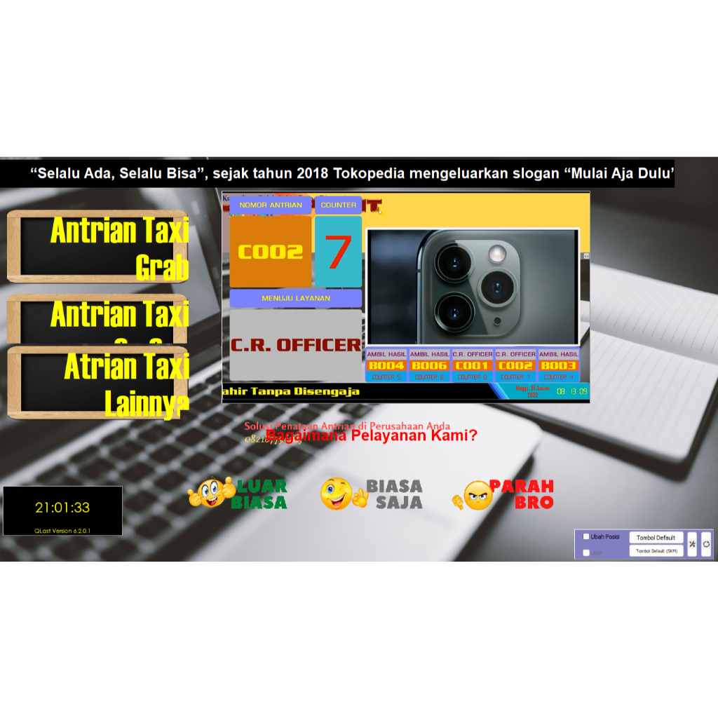 Software Antrian QLAST v6
