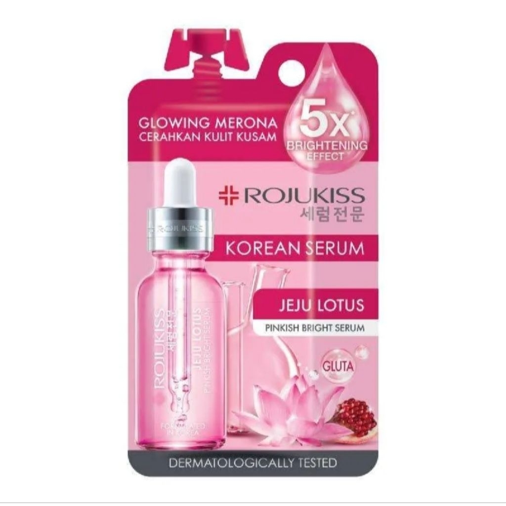 Rojukiss Korean Serum Jeju Lotus Pinkish Bright 8 ml
