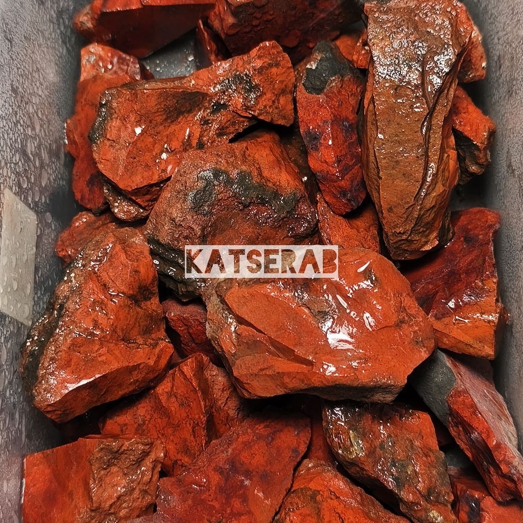 Bahan Batu Akik Badar Besi Merah Super / Bongkahan Batu Akik Badar Besi Merah Super / Badar Besi Sup