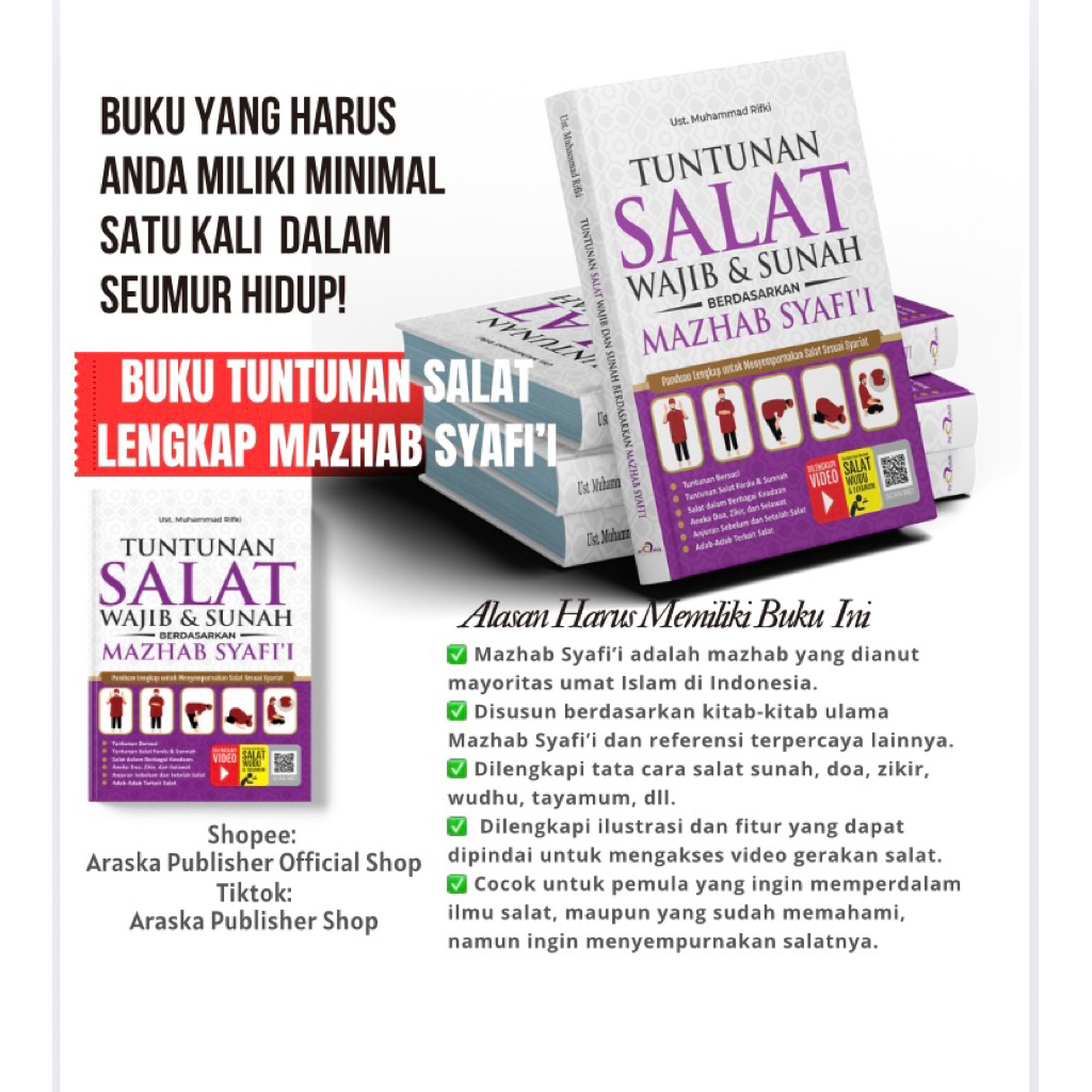 Tuntunan Salat Lengkap Mazhab Syafi’i
