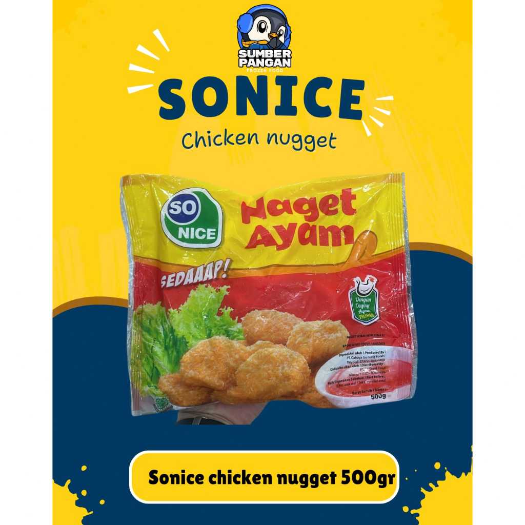

So nice chicken nugget 500gr