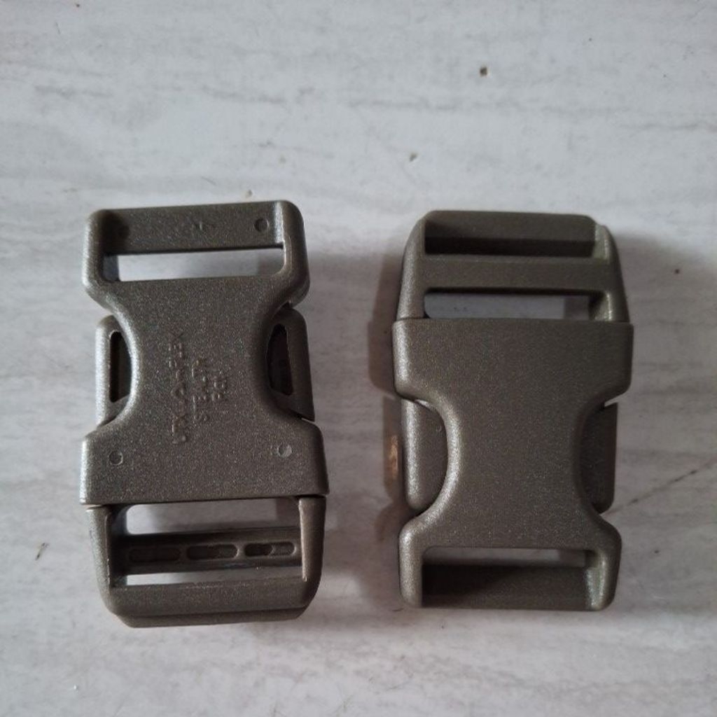 Buckle ring sodok duraflex 2.5cm warna hijau