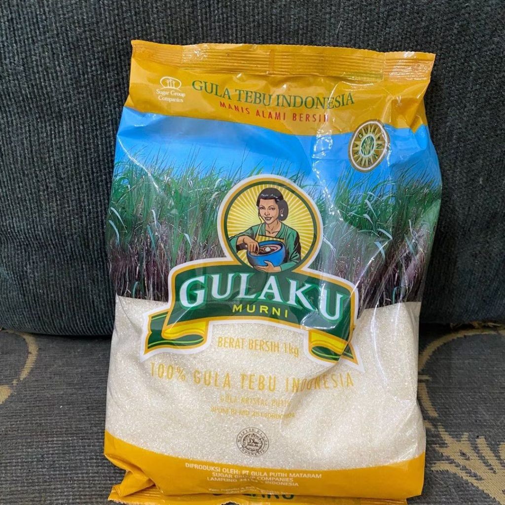 

GULAKU GULA TEBU KUNING 1KG | GULA PASIR PUTIH ORIGINAL 100%