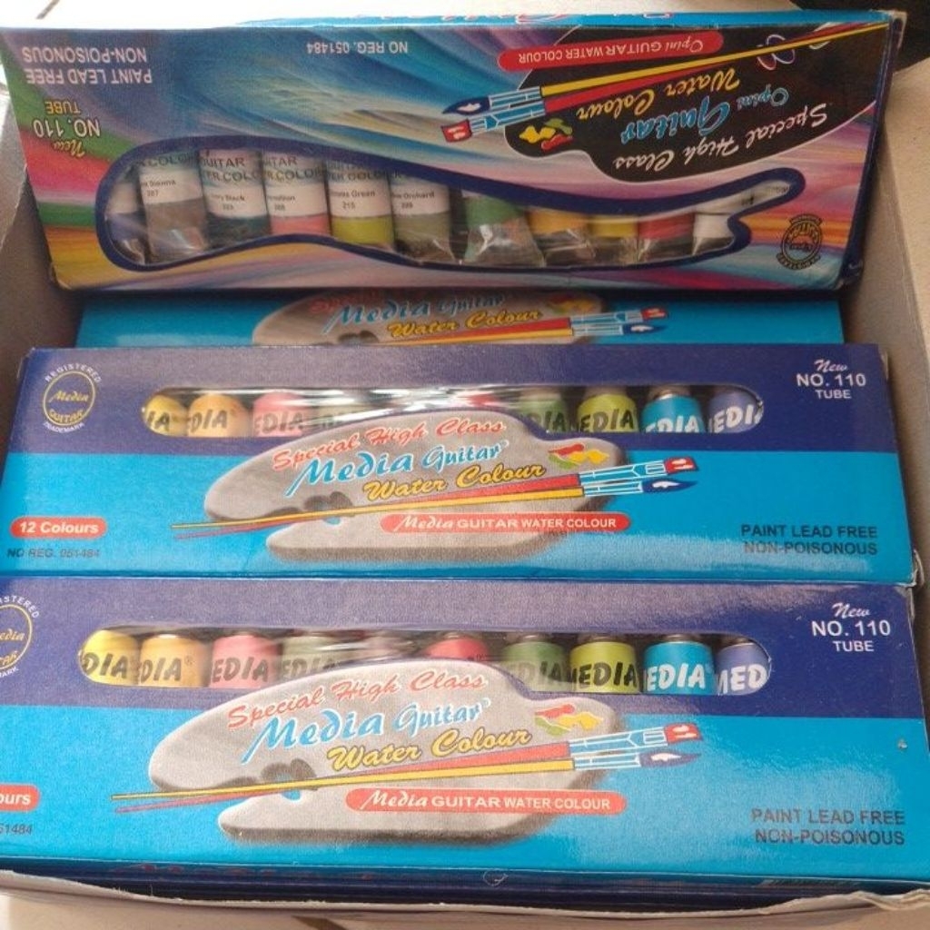 

cat air opini guitar water 12 warna no 110