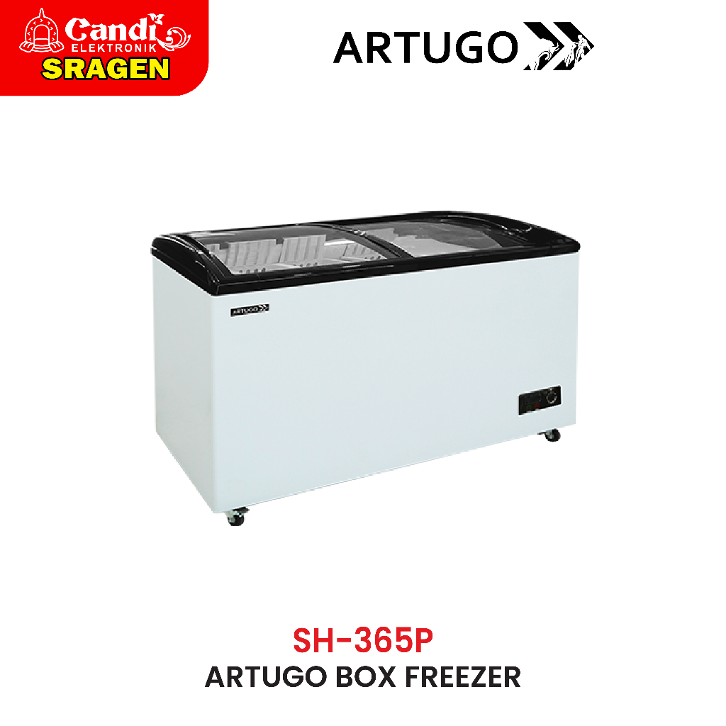 ARTUGO BOX FREEZER SLIDING GLASS 308 L - SH-365P