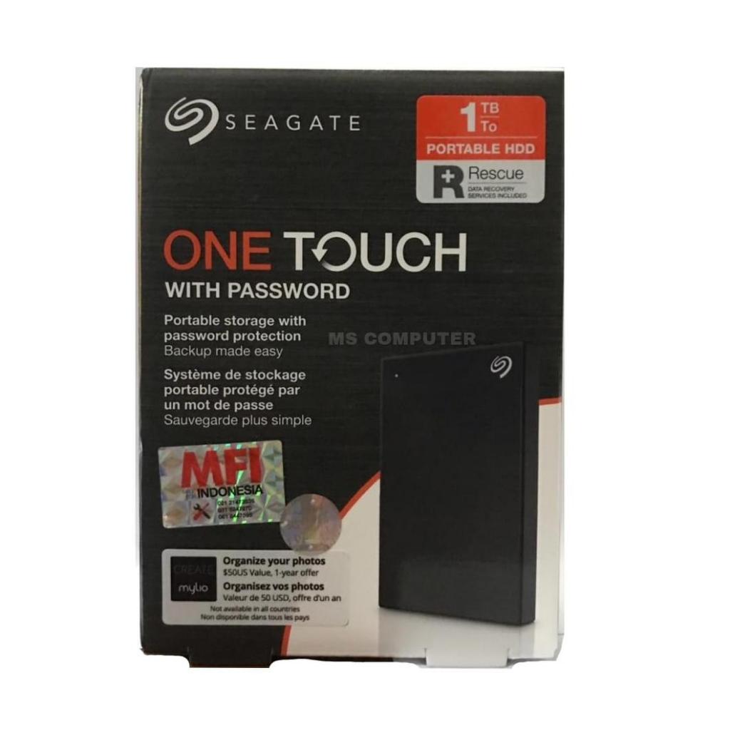 SEAGATE HARDISK EKSTERNAL 2.5" 1TB ONE TOUCH
