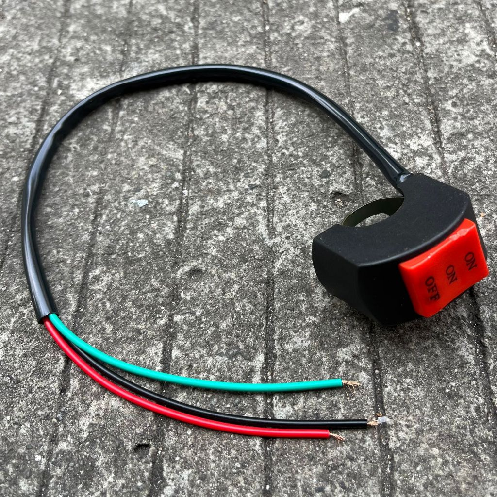 SAKLAR 3 MODE PLASTIK ABS VARIASI MOTOR SAKLAR SWICT LAMPU ON ON OFF 3 MODE MULTI FUNGSI 3M UNIVERSA