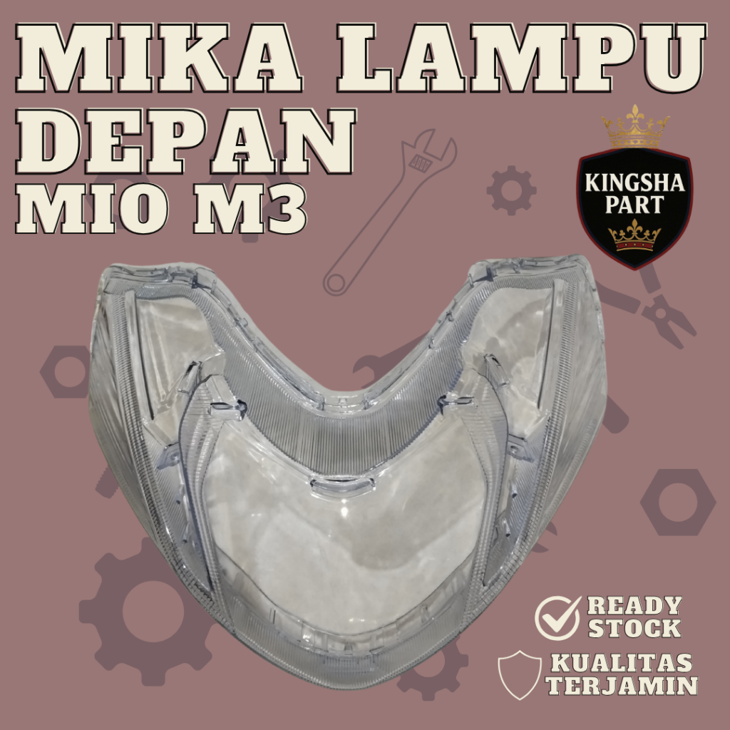 Mika lampu kaca depan yamaha mio m3 mika lampu depan mio m3 mio z mika depan 2ph