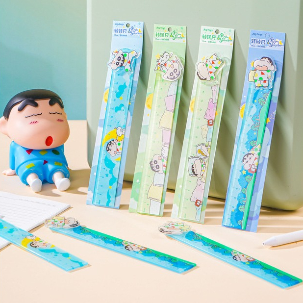 

Joytop Rotating Crayon Shinchan 15cm Ruler Penggaris JT-102509