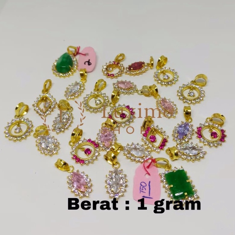 KODE Q29T Liontin Dewasa Emas Muda