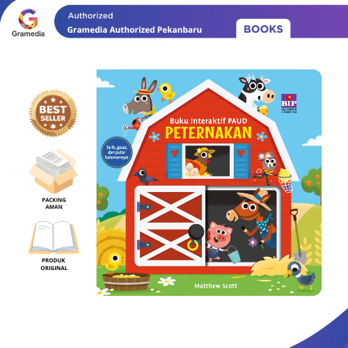 Gramedia Pekanbaru - Buku Interaktif PAUD: Peternakan
