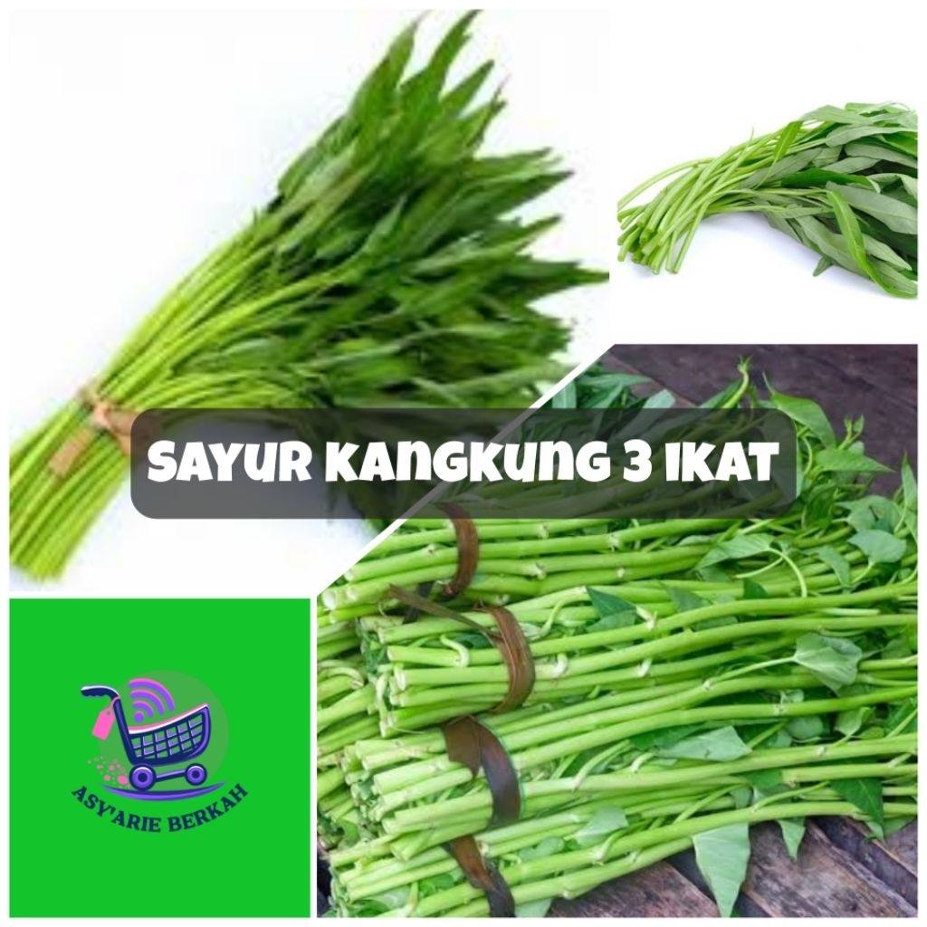 

sayur kangkung fresh 3 ikat