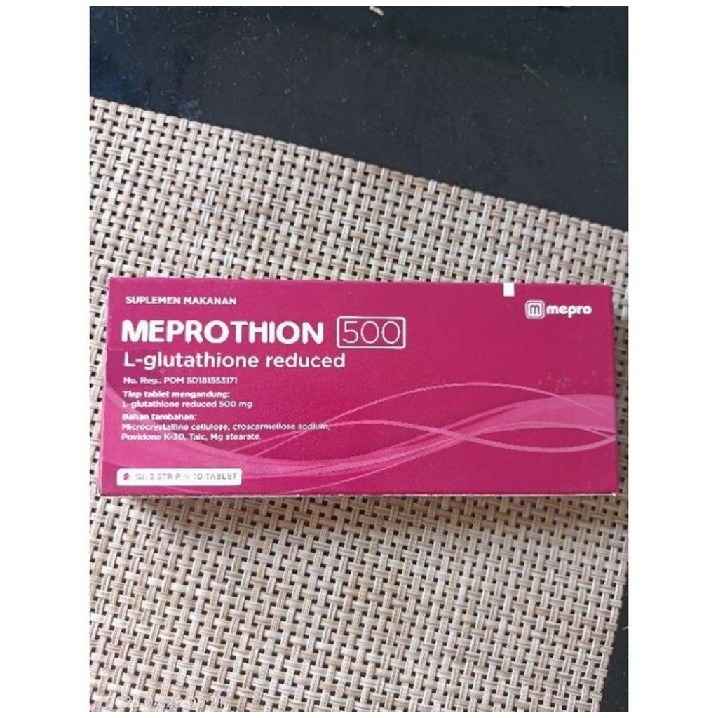 Meprothione 500 mg Strip Isi 10 tablet