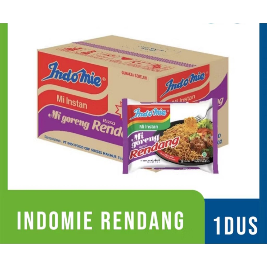 

indomie goreng rendang (40 pcs)