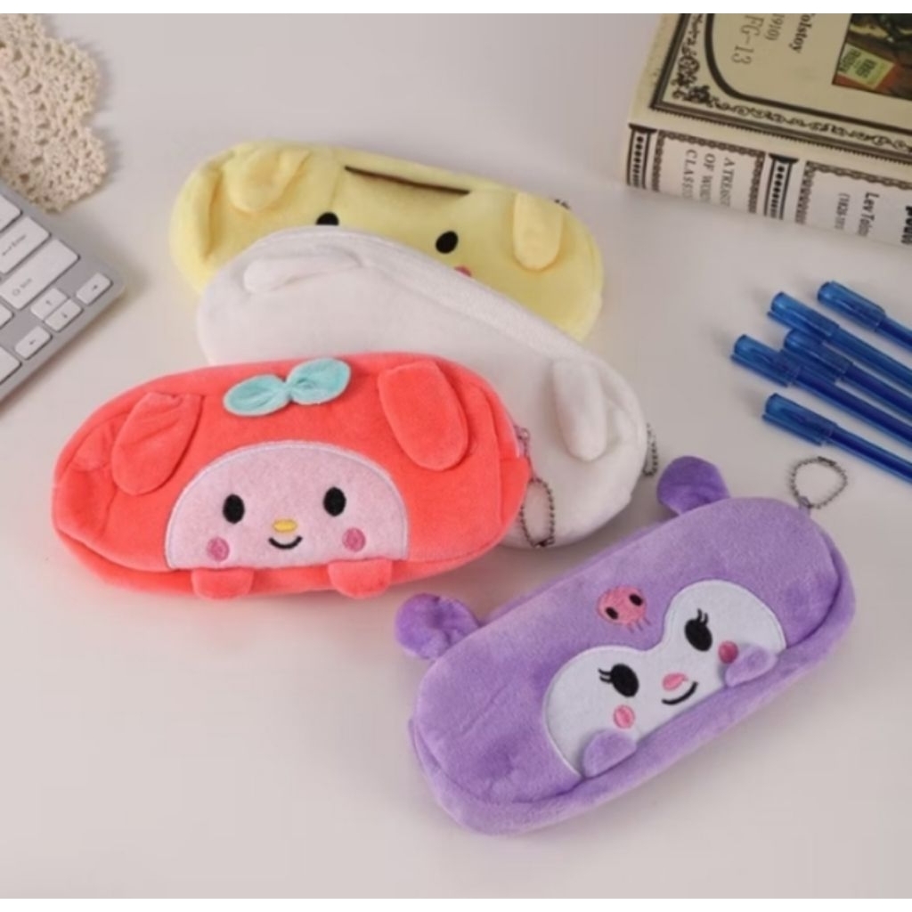 

Tempat Pensil Karakter Lucu Sanri0/ Tempat Pensil Bulu Lembut Karakter