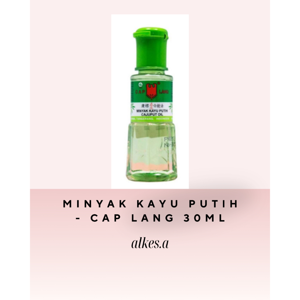 Cap Lang Minyak Kayu Putih 30ml / Minyak Kayu Putih Cap Lang