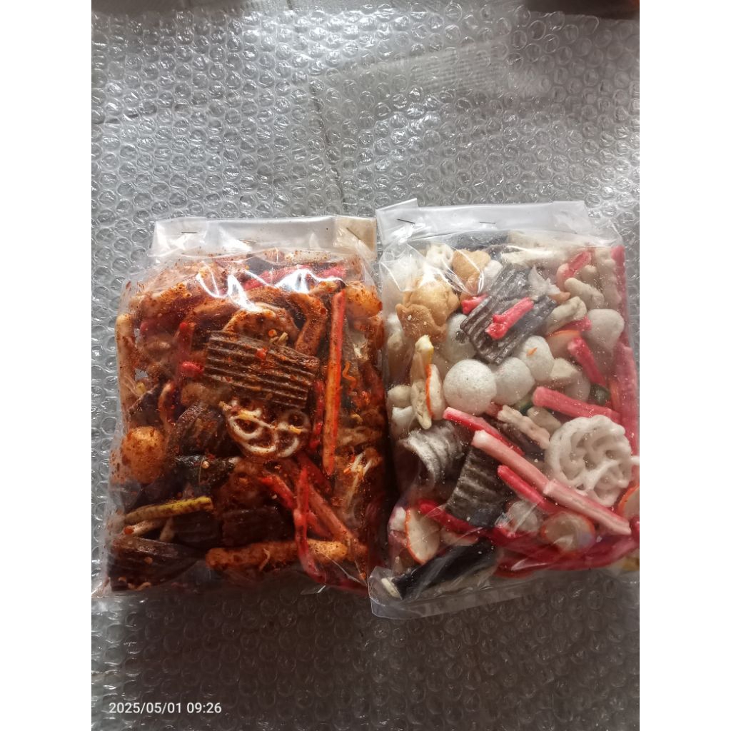 

seblak mix.seblak campur pedas original daun jeruk.500 grm