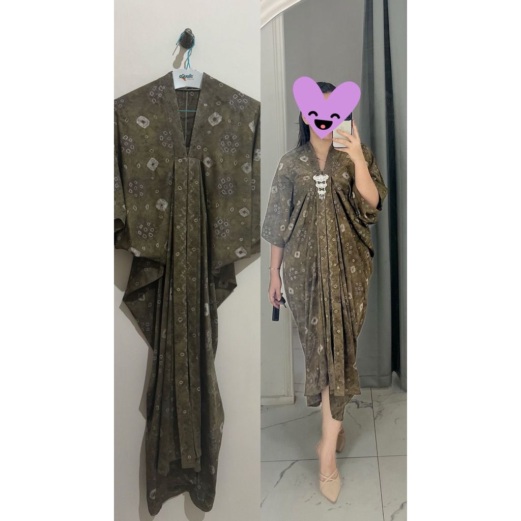 PRELOVED PL BATIK DRESS JURAGAN KAIN