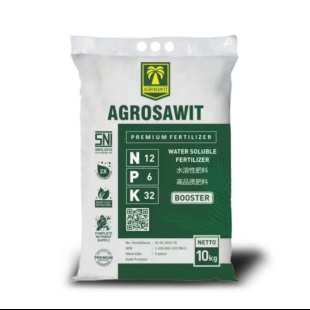 Pupuk NPK Agrosawit Meningkatkan Produktivitas Kelapa Sawit