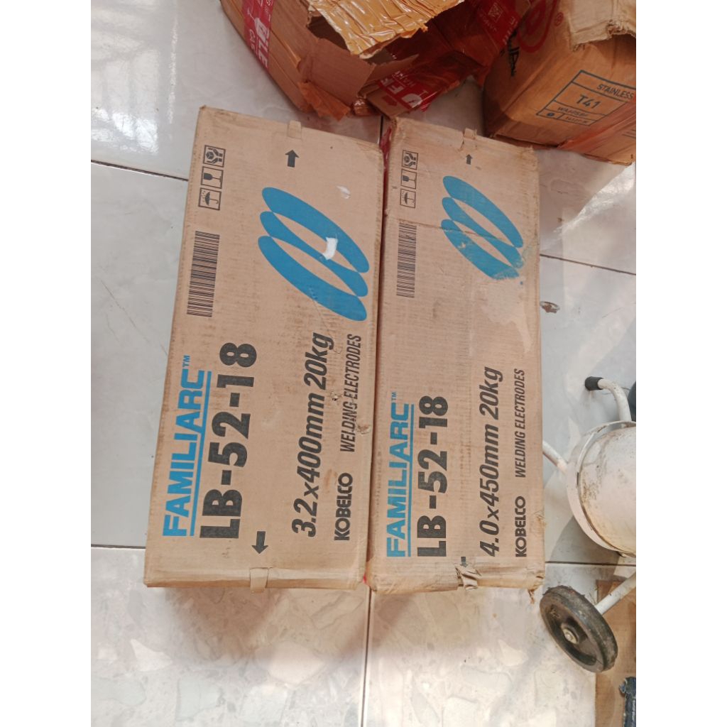 KAWAT LAS LB-52-18 KOBE STEEL Size. 3.2MM E7018