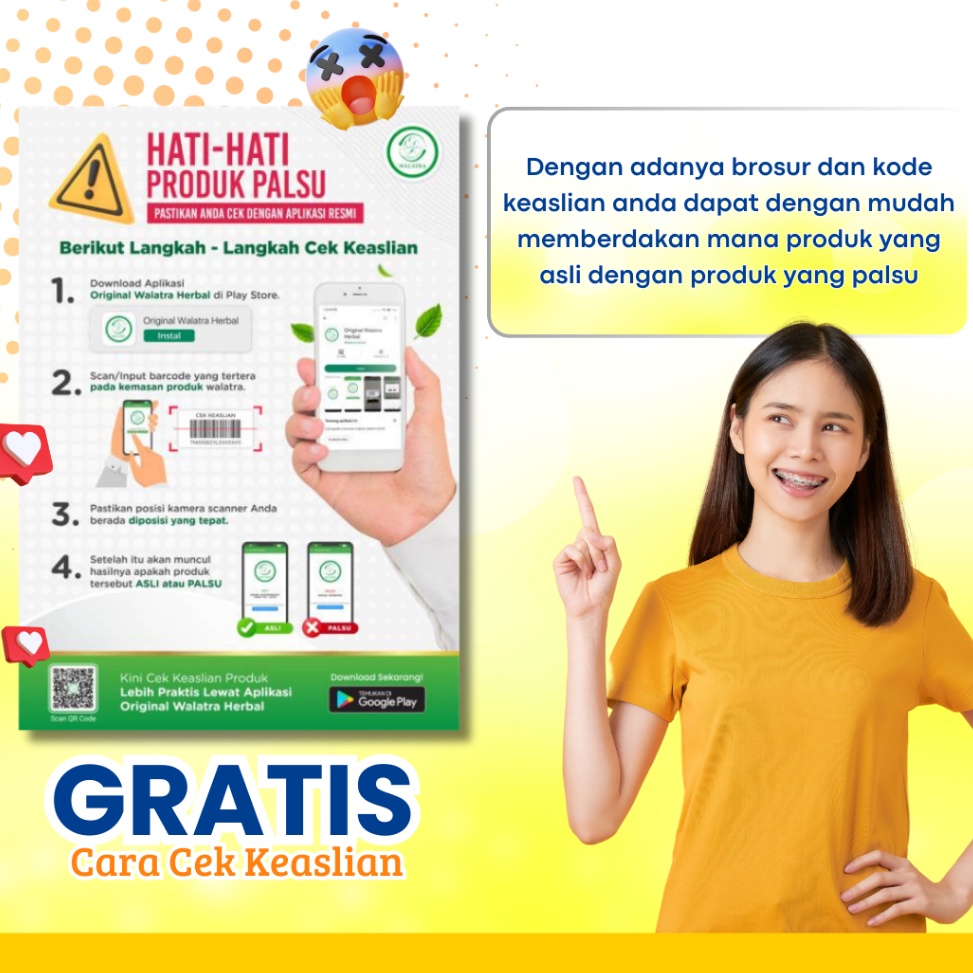 

KODE F12J Brosur Cara Cek Keaslian Produk