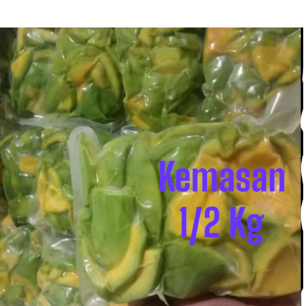 

Alpukat Beku frozen Super tidak berserat 500gr