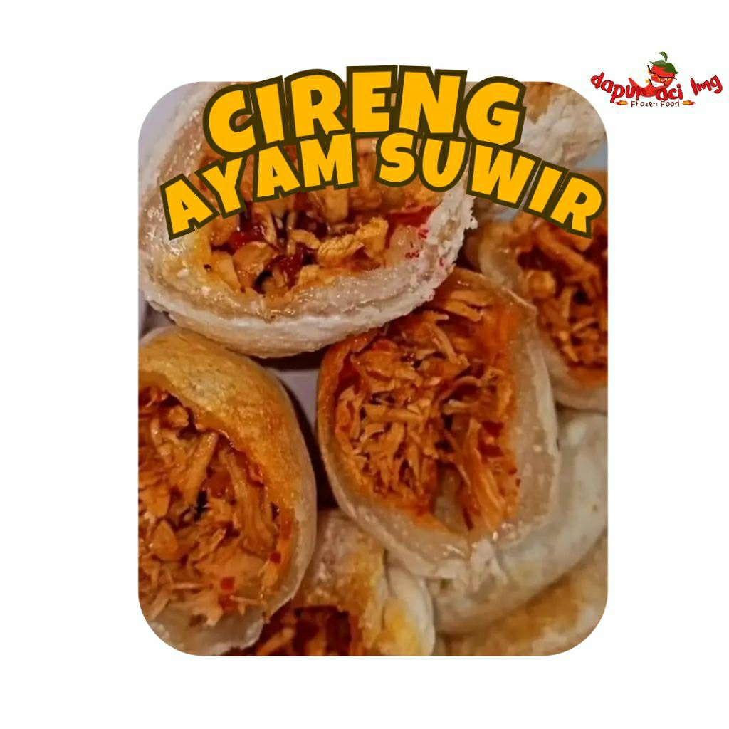 

CIRENG ISI AYAM SUWIR PEDAS 5pcs. CIRENG AYAM SUWIR PEDAS ENAK