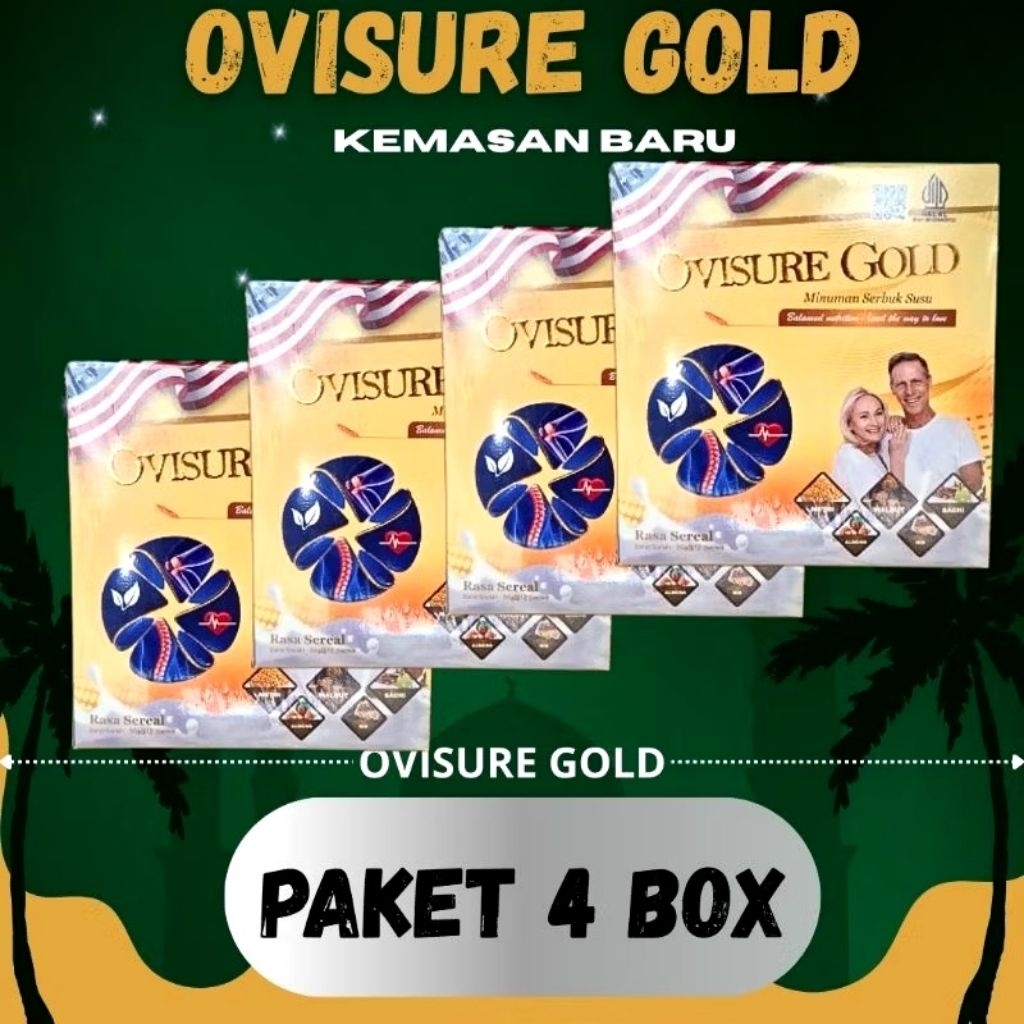 

PAKET 4 BOX OVISURE GOLD SUSU BPOM , MEMBANTU MEMULIHKAN KERUSAKAN TULANG SUSU USA