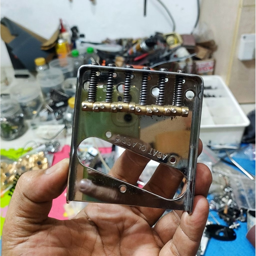 Bridge gitar Asat Classic Model telecaster GNL