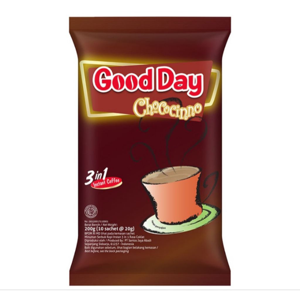 

KOPI - Good Day Kopi Instan 3in1 10x20g