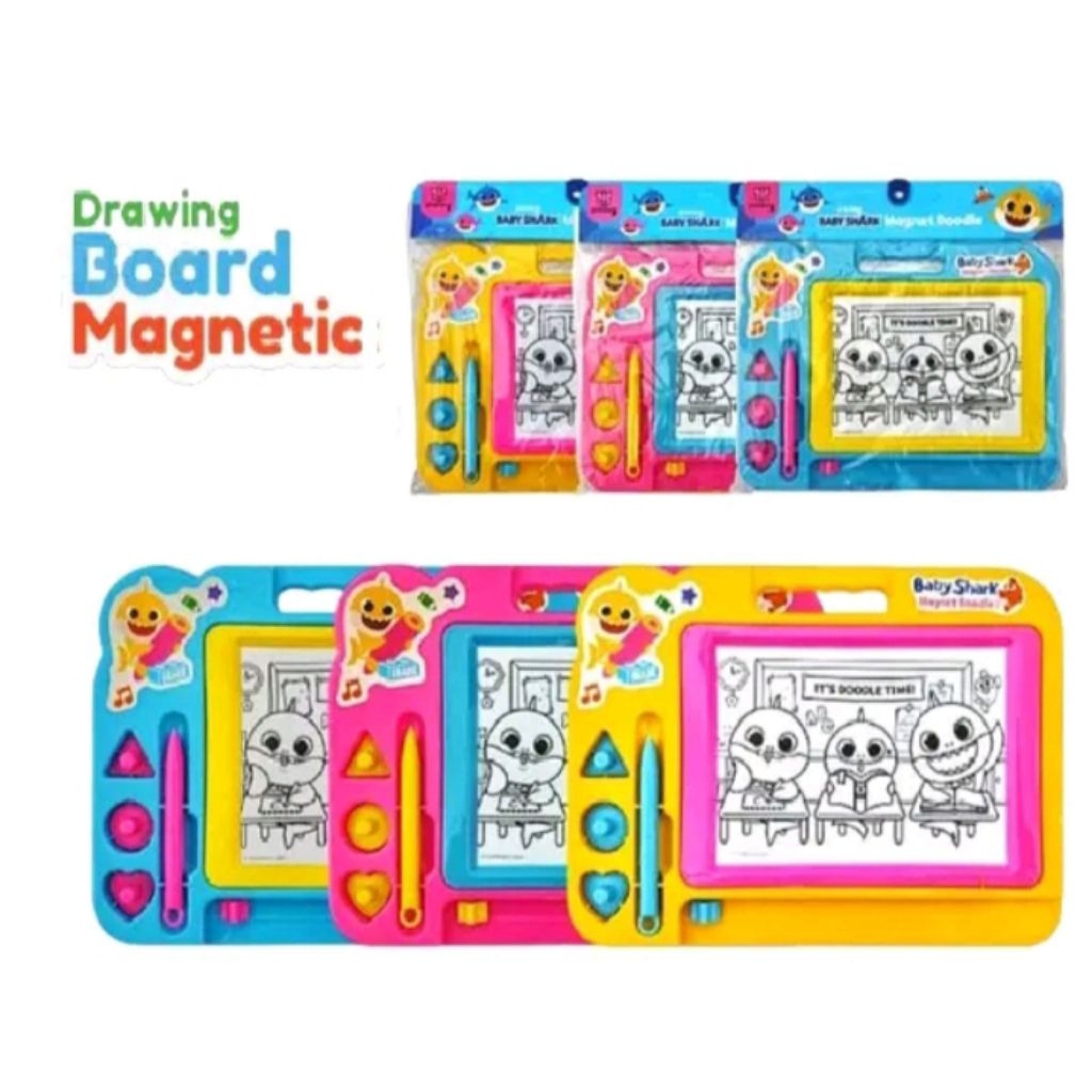 

MAINAN ANAK KREATIV PAPAN TULIS MAGNET PLASTIK KANTONG