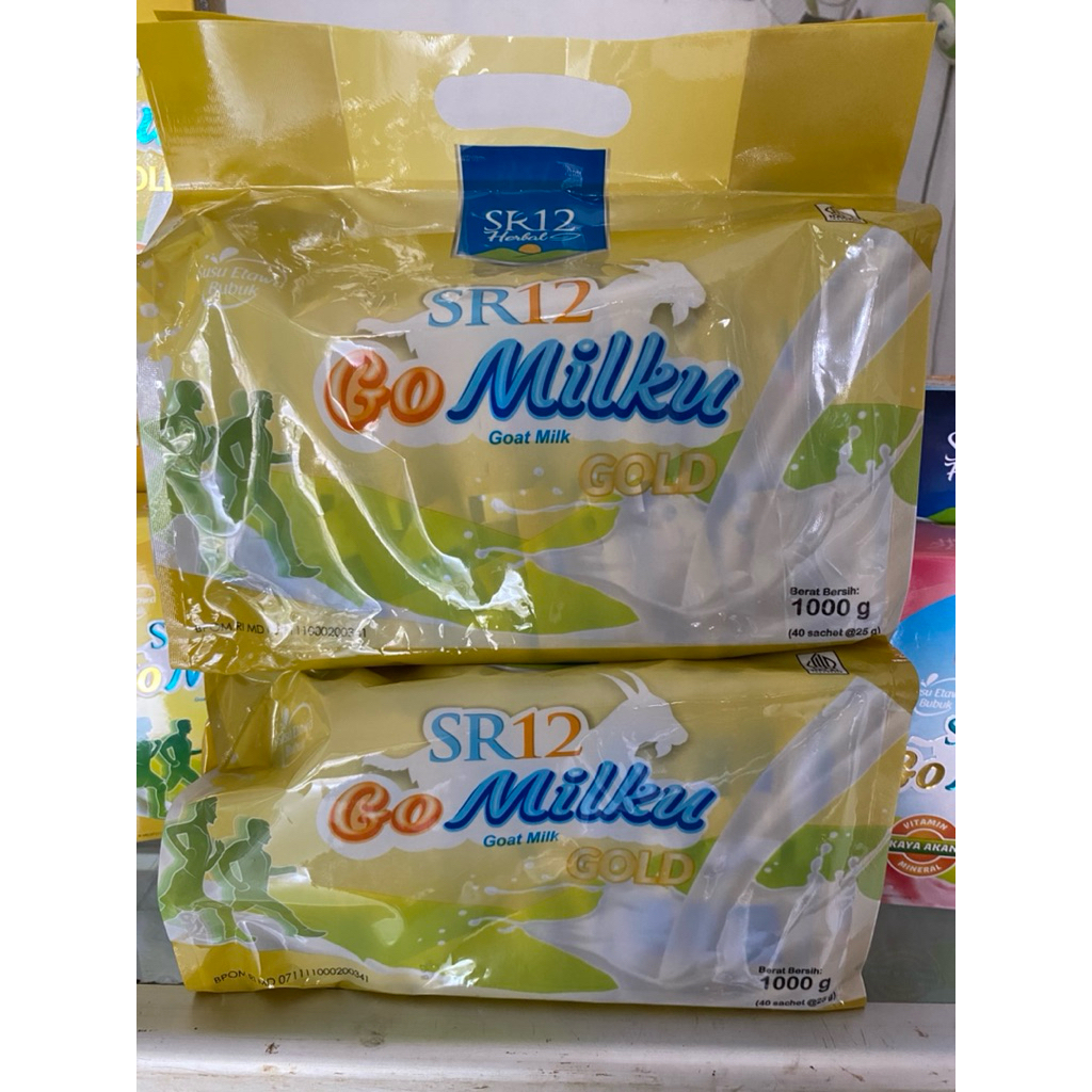 

susu gomilku gold sr12 pertulangan/kambing etawa