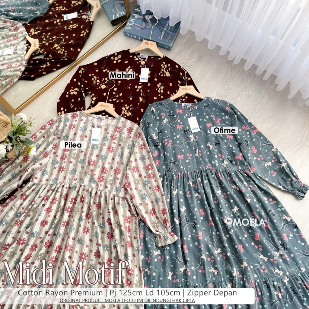 GAMIS MIDI MOTIF BY MOELA