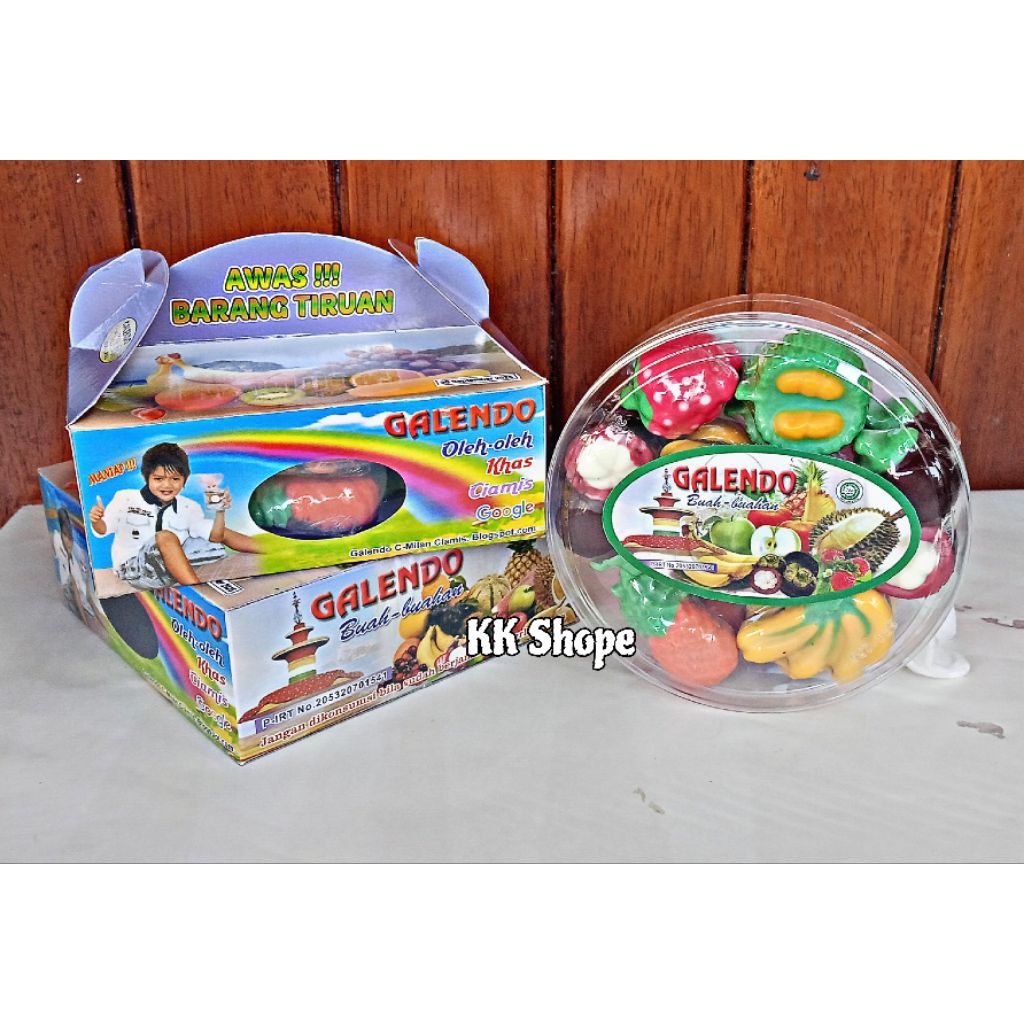 

GALENDO | Bentuk Buah - buahan | Khas Ciamis