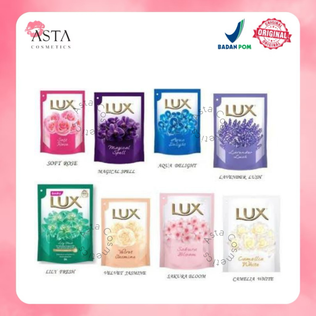 LUX sabun cair 240ml all varian