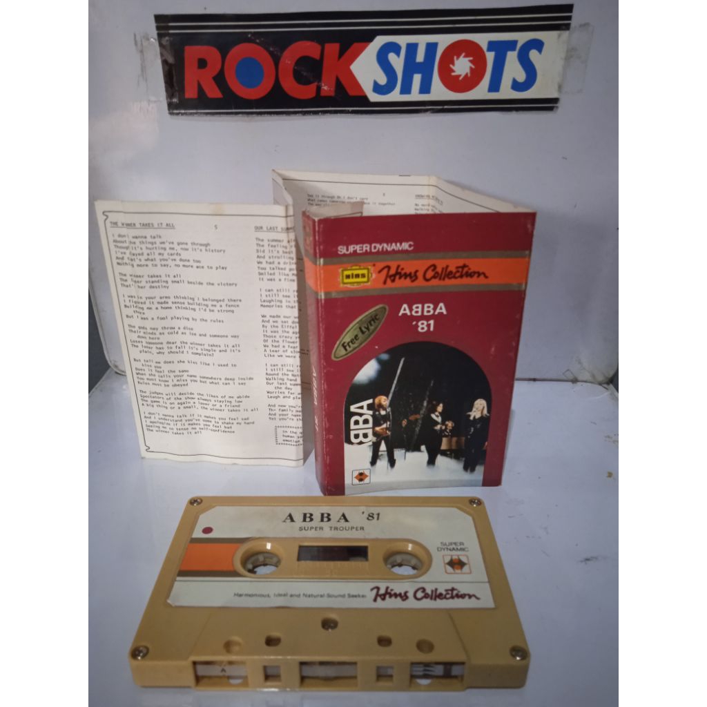 paket 4 kaset ABBA