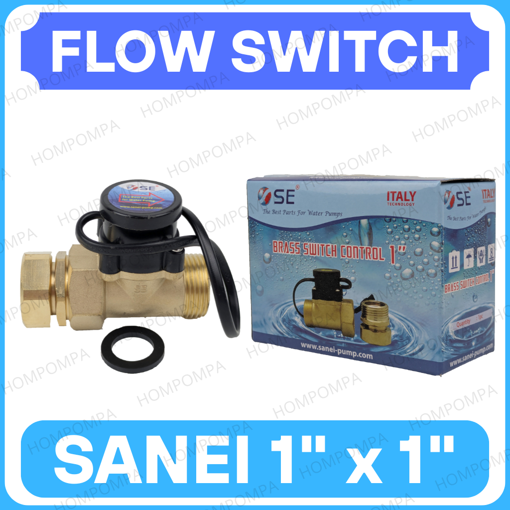 FLOW SWITCH 1" Inch SAN-EI ORIGINAL - Otomatis Pompa Dorong Booster