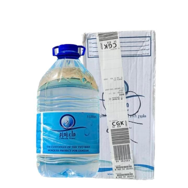 

Zam-zam 5 liter murni asli berkualitas nonbarcode