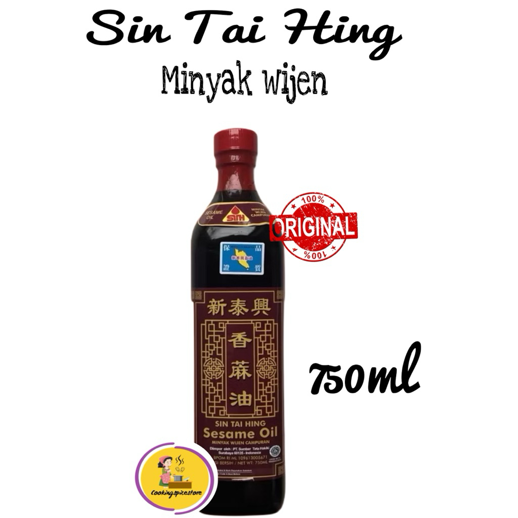 

Minyak wijen SIN TAI HING sesame oil Halal 750ml