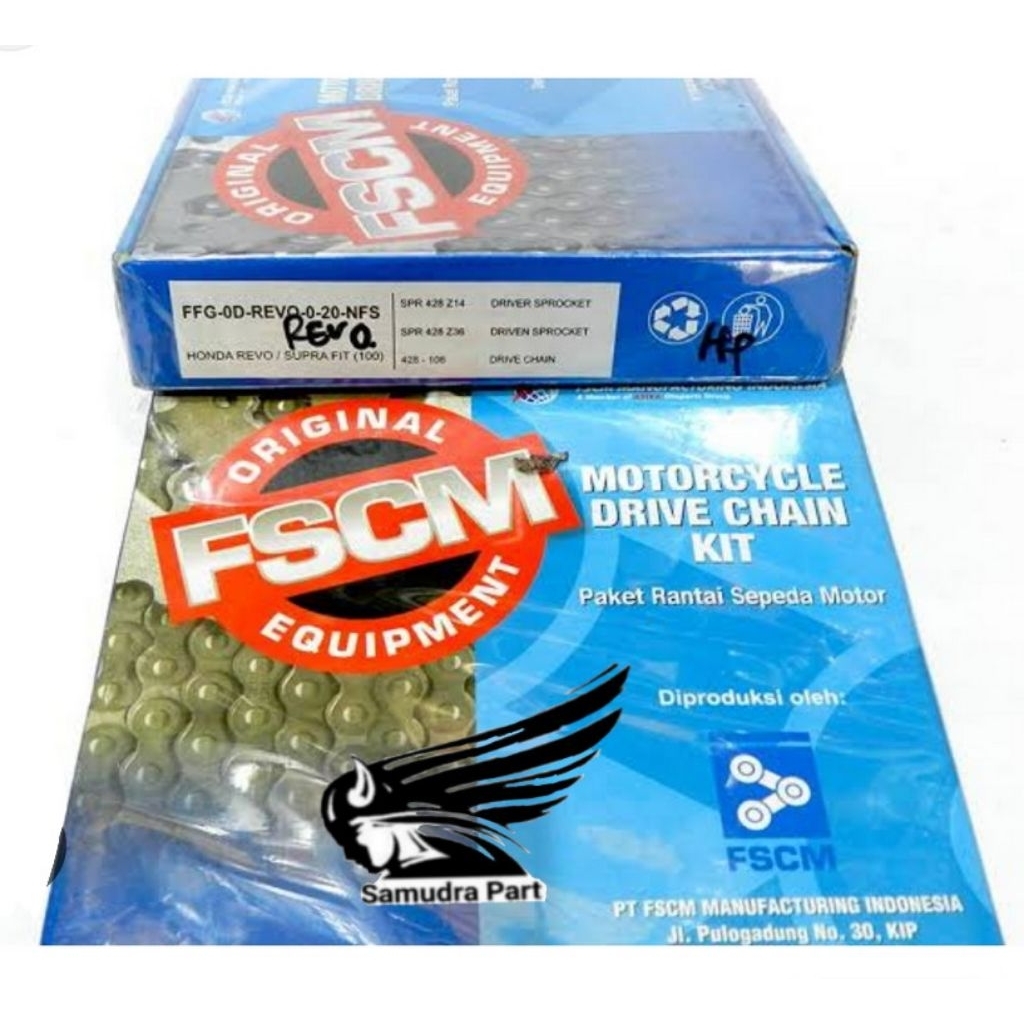 Gear Set Gir paket Revo 110 Supra Fit New Original FSCM