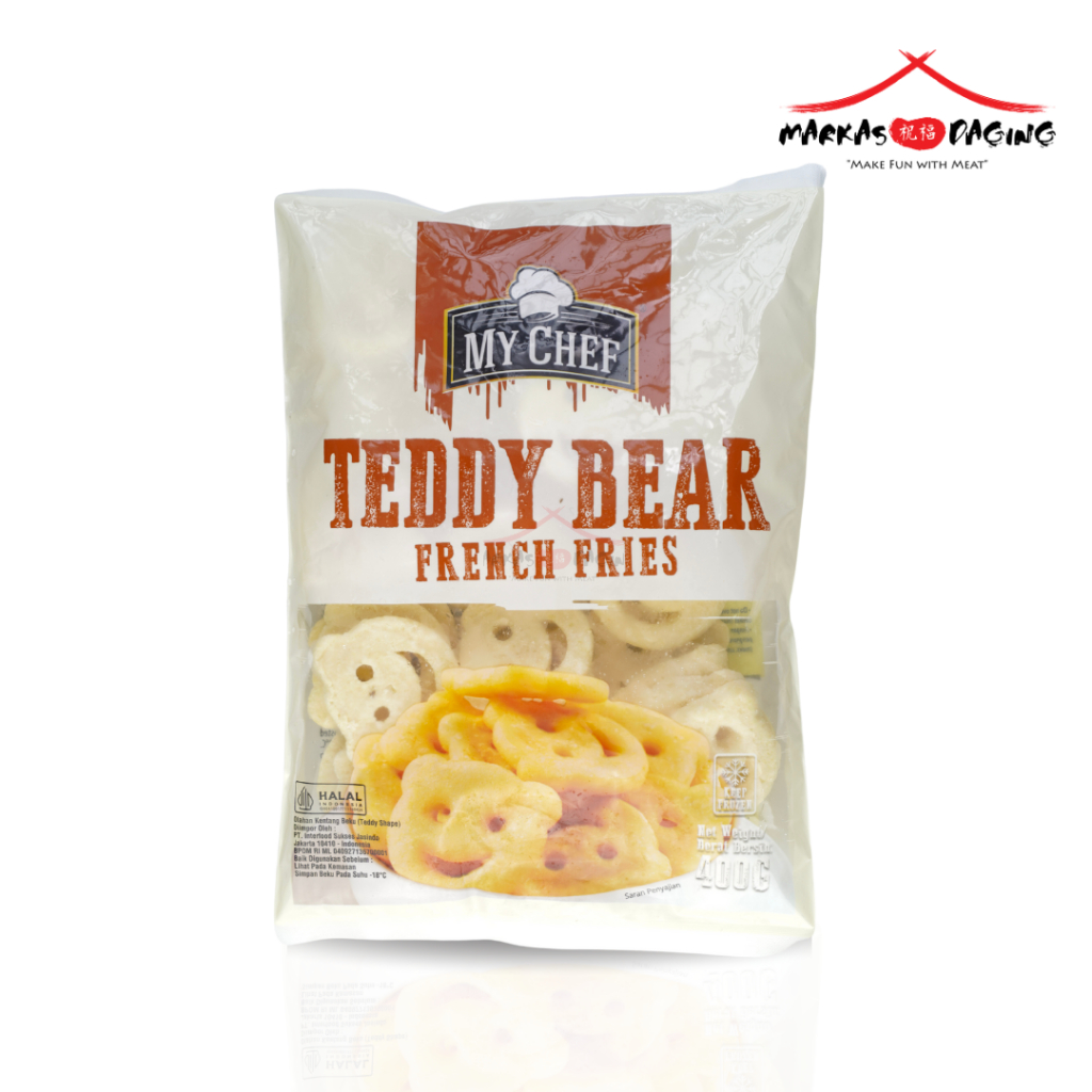 

My Chef TEDDY BEAR French Fries 400gr - Markasdaging