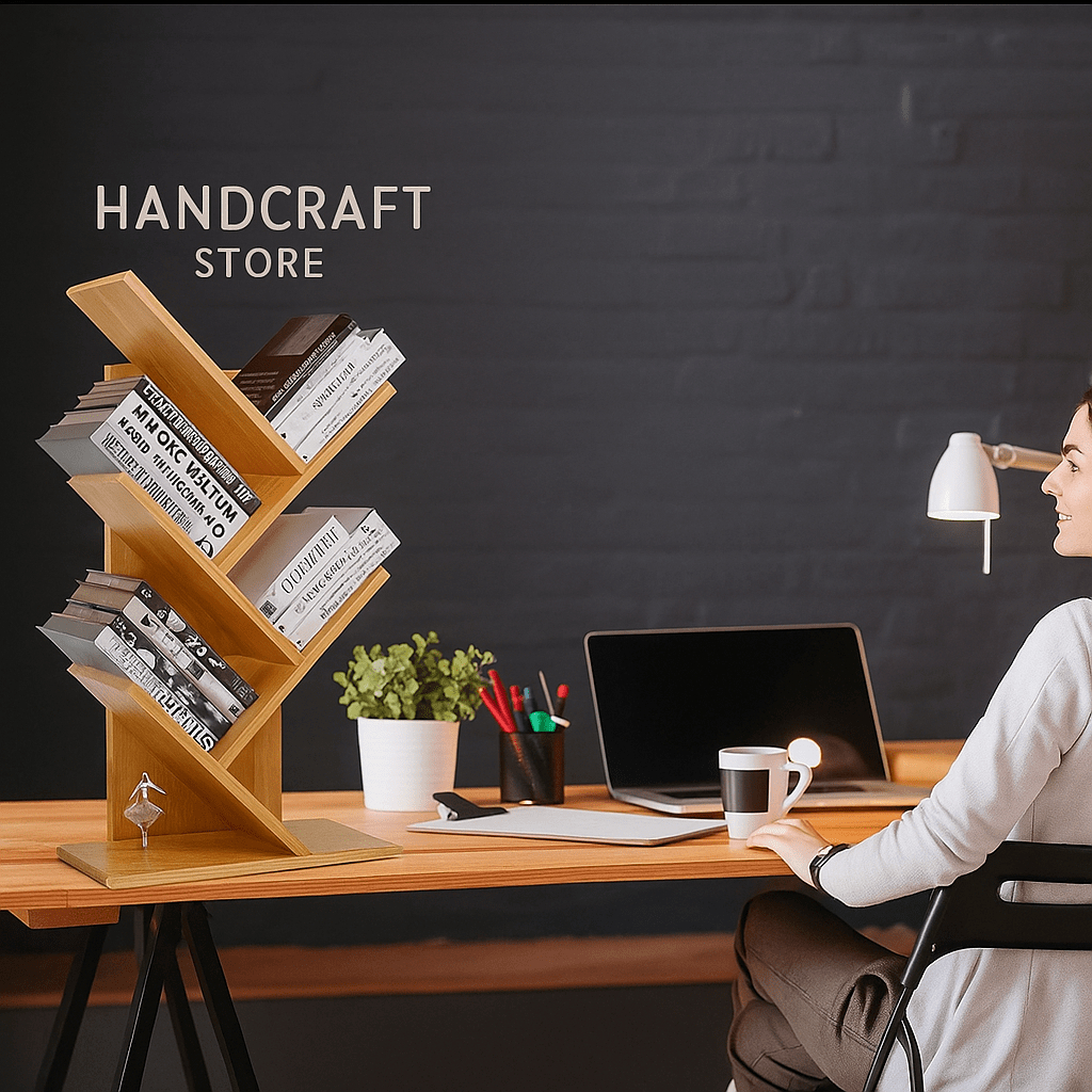 

Rak Buku Zigzag Estetik – Desain Minimalis untuk Dekorasi & Penyimpanan