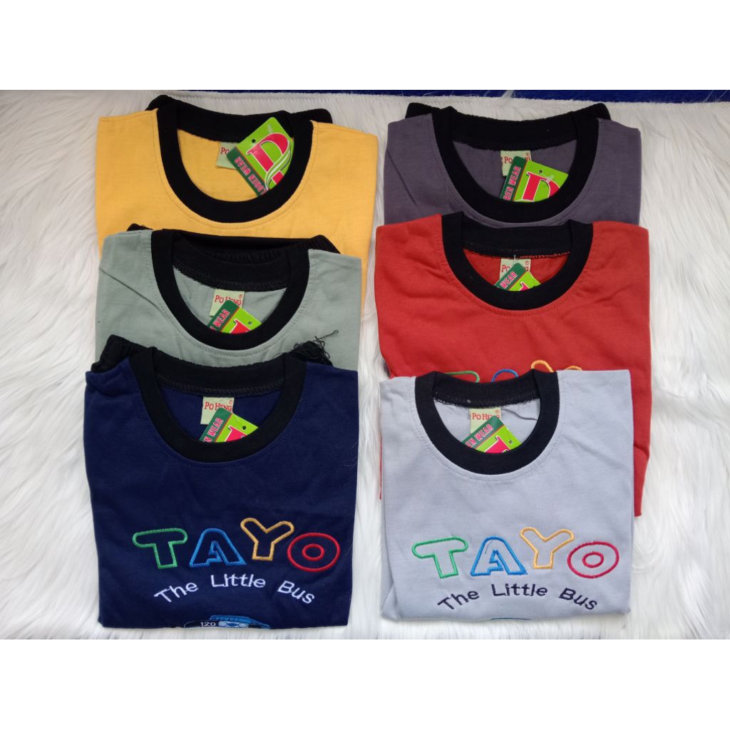 stelan Tayo anak cowok,stelan anak cowok,baju main anak cowok,stelan anak cowok untuk umur 2-7 tahun
