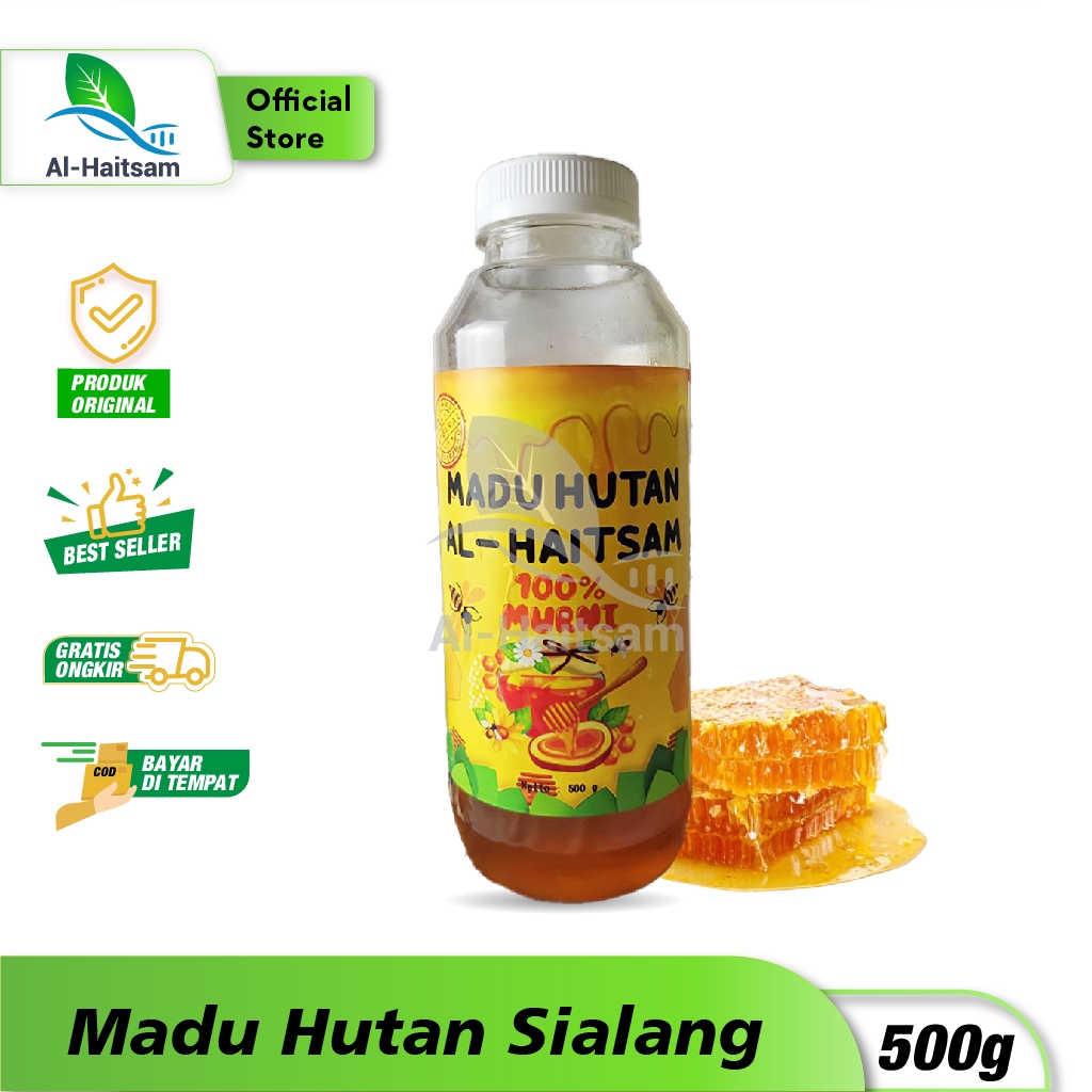 

Madu Hutan Sialang Original Riau 500 g | lebah hutan liar Apis Dorsarta